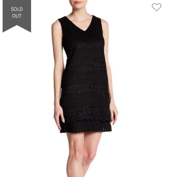 CeCe by Cynthia Steffe Isabella Pattern Lace Dress - Picture 1 of 2